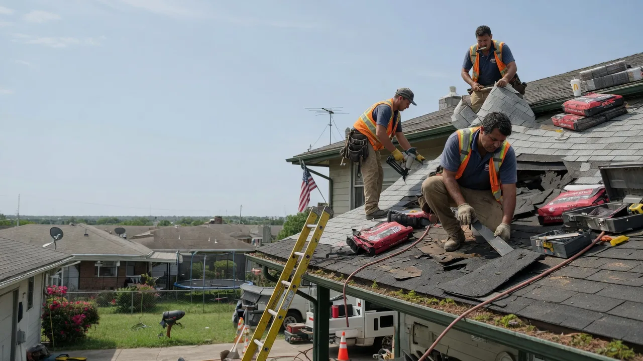 Roof Repair in Lost Springs, KS near me